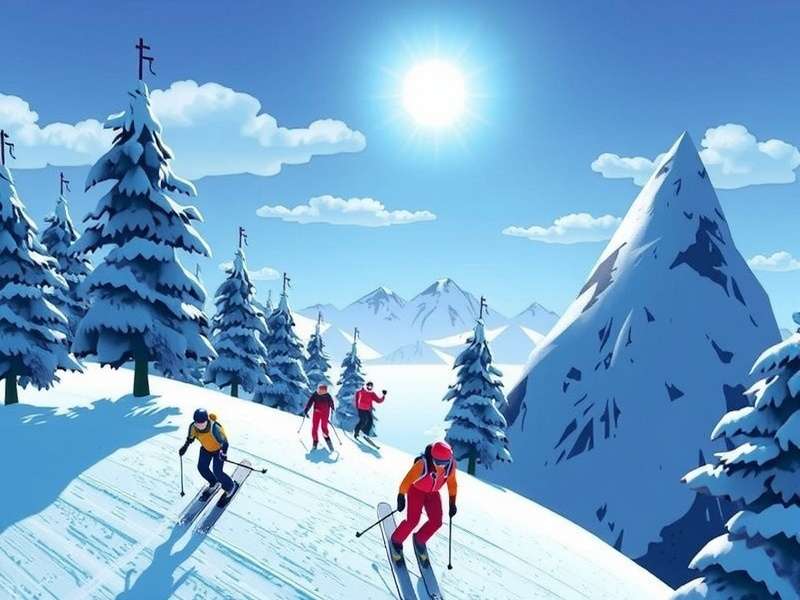 Agonda Skiing Aces Gameplay Screenshot